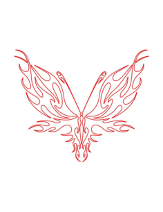 Tribal Butterfly Art Kids Kids Coloring Pages Pdf, Free Vectors File